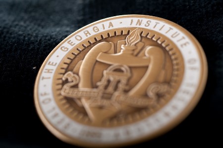 President's commemorative coin of Georgia Tech seal